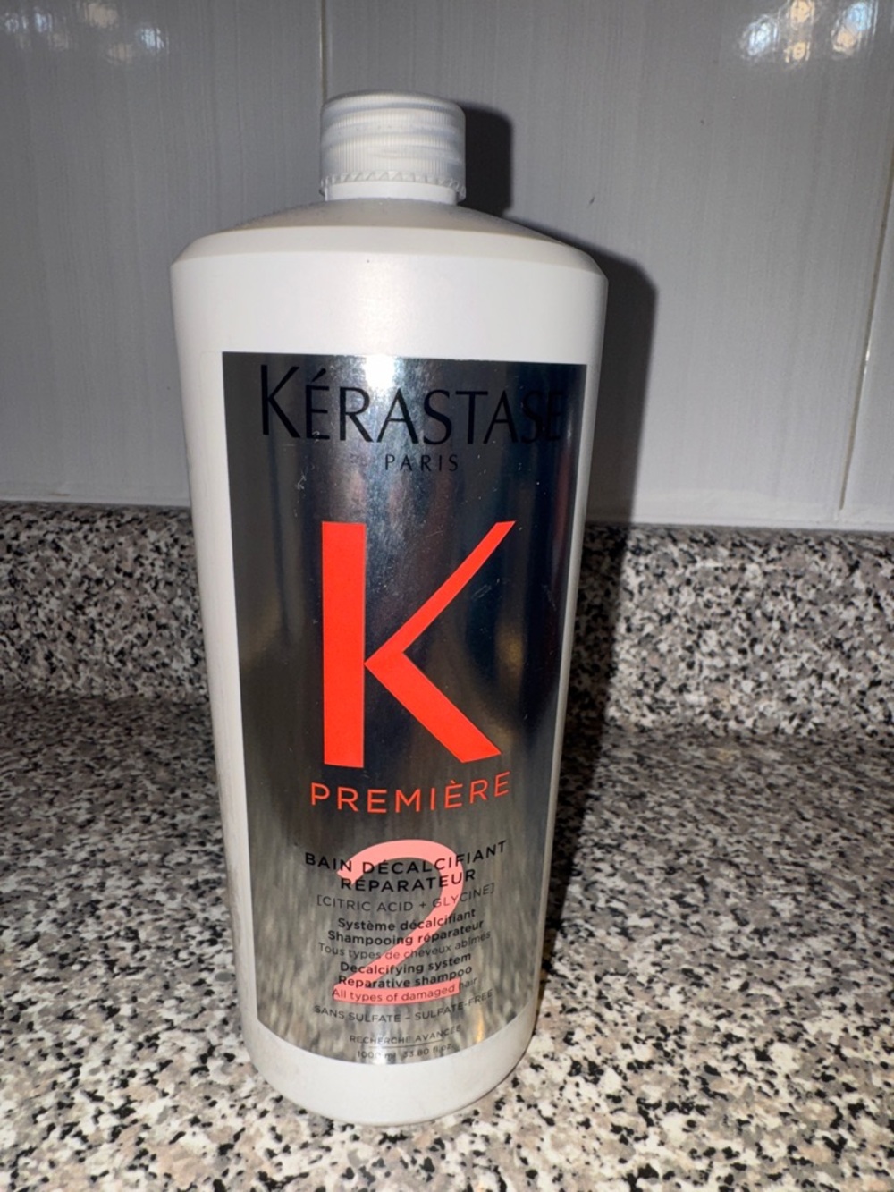 Kerastase Premiere White Bottle with Red Logo Shampoo